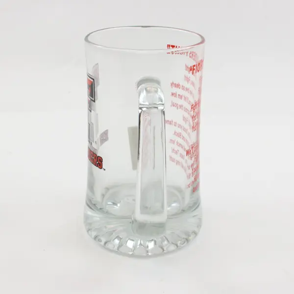 Set of 2 Texas Tech Red Raiders Double T Logo 15 oz Glass Steins