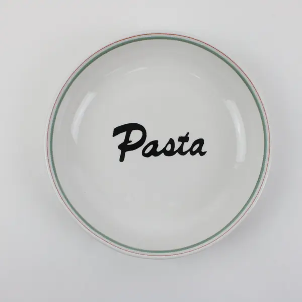 Housewares International Inc White Ceramic Pasta Bowl 8.5 Inch