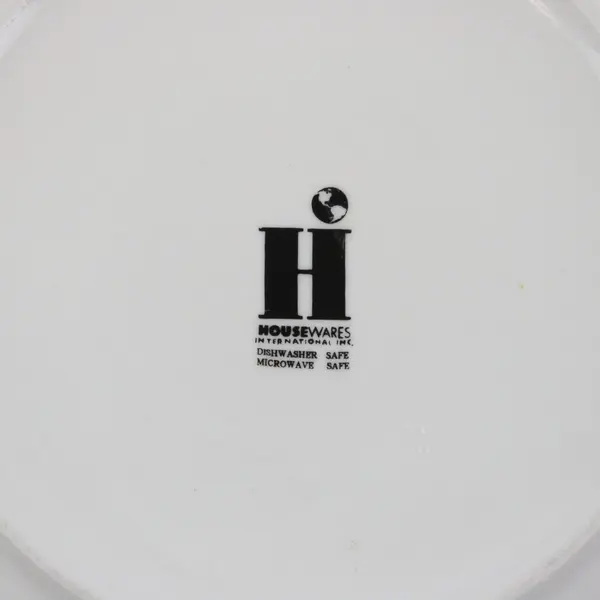 Housewares International Inc White Ceramic Pasta Bowl 8.5 Inch