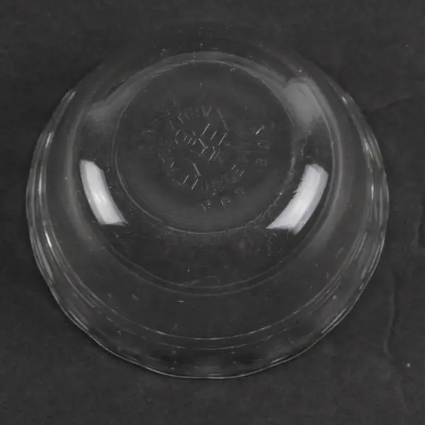Vintage Pyrex 463 Vintage Clear Glass Custard Cups Scalloped Rim Set of 6