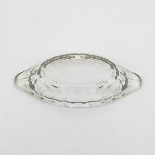 Clear Glass Banana Split Boat Relish Serving Dish 12 Inch