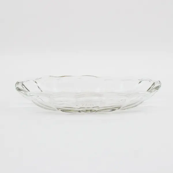 Vintage Clear Glass Banana Split Dish Dessert Boat Ice Cream Sundae