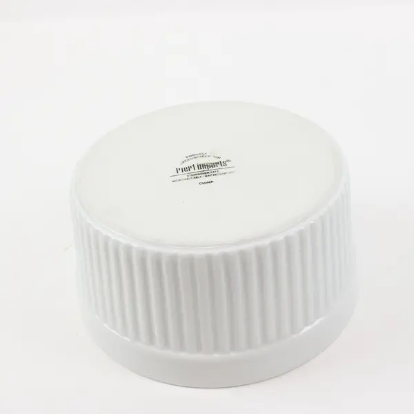 Pier 1 Imports White Ribbed Porcelain Ramekins Set of 4 Souffle Cups