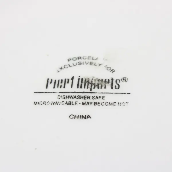 Pier 1 Imports White Ribbed Porcelain Ramekins Set of 4 Souffle Cups