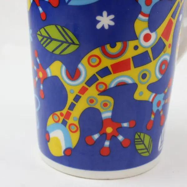 MBC Top Gifts Cabo San Lucas Colorful Gecko Ceramic Coffee Mug