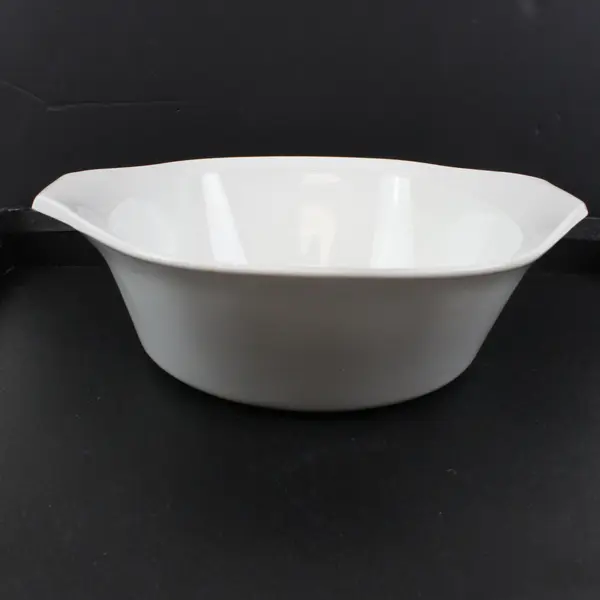 Libbey 1 Qt White Milk Glass Casserole Dish No Lid