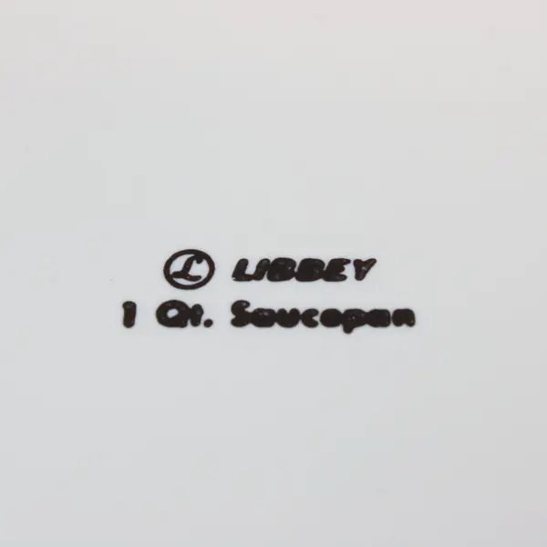 Libbey 1 Qt White Milk Glass Casserole Dish No Lid
