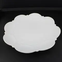 Aynsley Fine Bone China White Egg Plate & Relish Tray Serving Dish