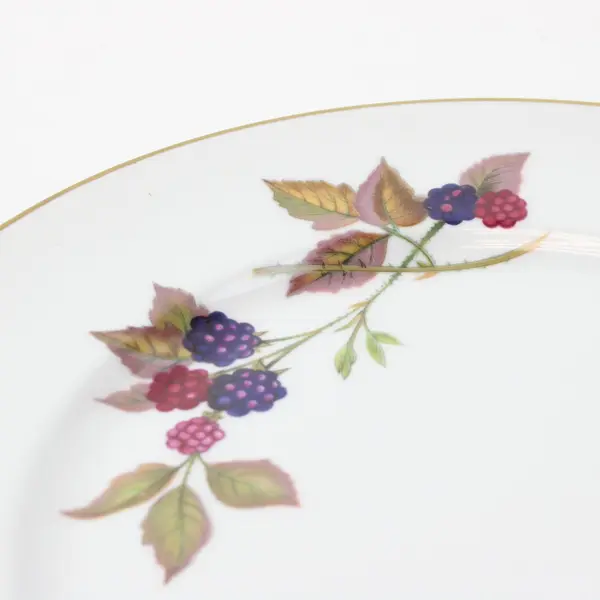 Royal Worcester Evesham Gold Salad Dessert Plate Autumn Pattern