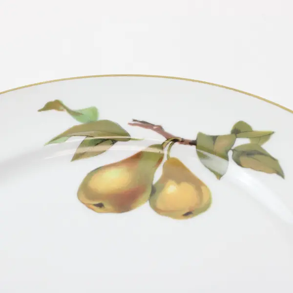 Royal Worcester Evesham Gold Salad Dessert Plate Autumn Pattern
