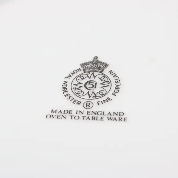Royal Worcester Evesham Gold Salad Dessert Plate Autumn Pattern
