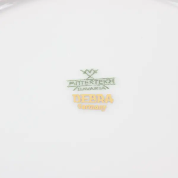 Mitterteich Bavaria Debra Fruit Motif Porcelain Salad Dessert Plate