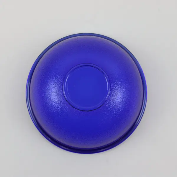 Acroroc Cobalt Blue Glass Bowl 10 Inch