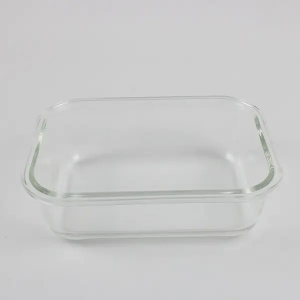 The Container Store Glass Food Storage Container Rectangular Snap Lid