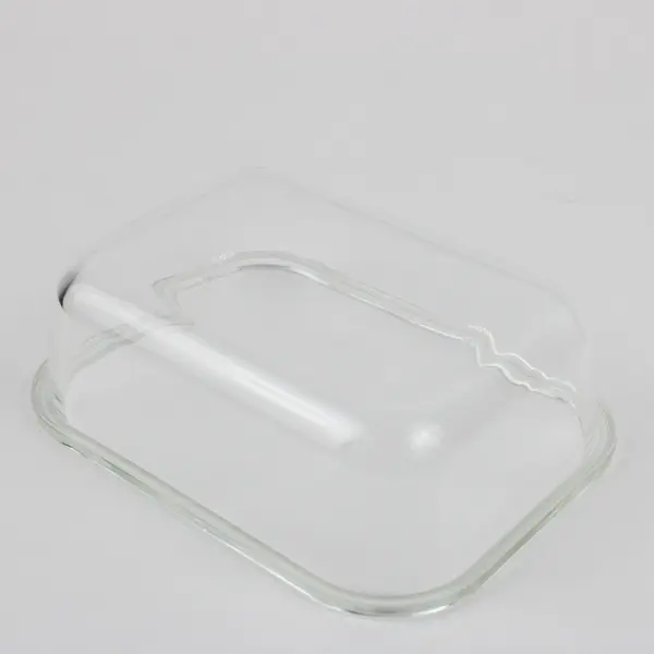 The Container Store Glass Food Storage Container Rectangular Snap Lid
