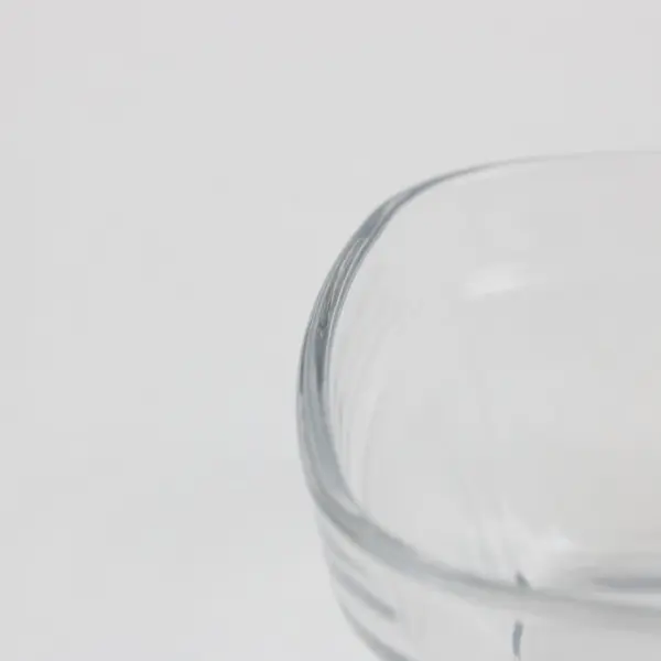 Lot of 2 Clear Glass Food Storage Containers 1 Gray Lid
