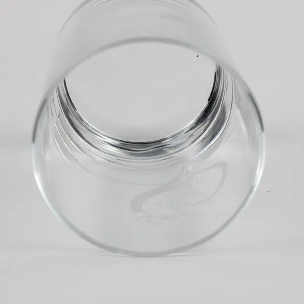 Engraved Masonic Square Clear Glass Tumbler Love Life Double-Sided