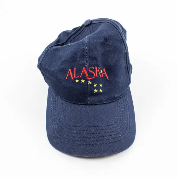 Alaska Shirt Company Embroidered Navy Blue Baseball Cap Six Panel