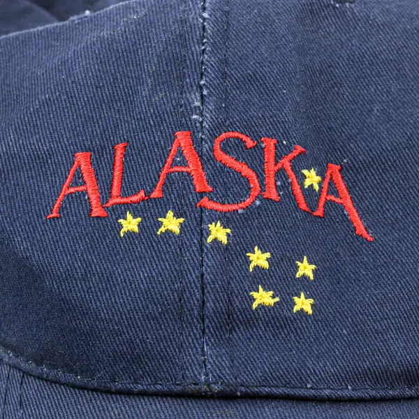 Alaska Shirt Company Embroidered Navy Blue Baseball Cap Six Panel