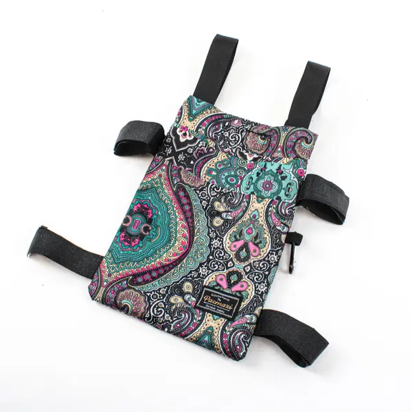 PACMAXI Universal Crutch Bag Carryon Pouch Paisley Mobility Accessory
