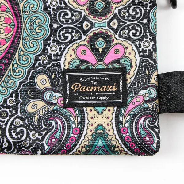 PACMAXI Universal Crutch Bag Carryon Pouch Paisley Mobility Accessory