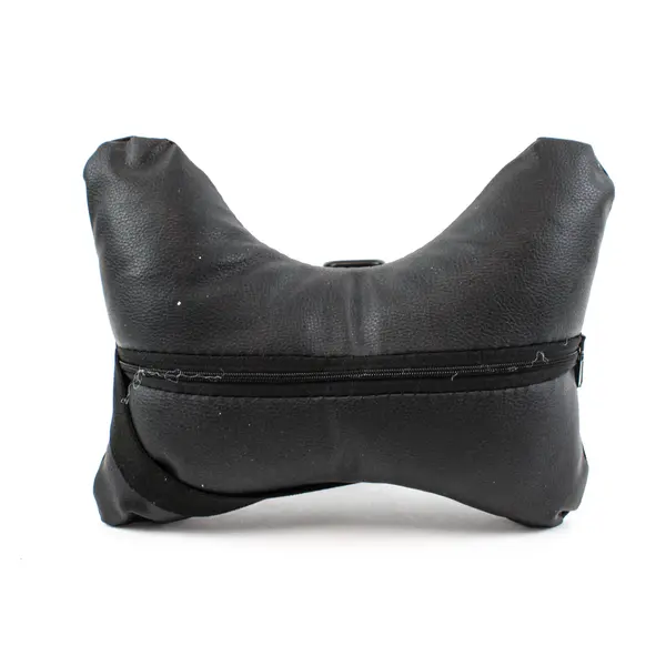 Car Seat Headrest Neck Pillow Cushion Black Leather Look Support