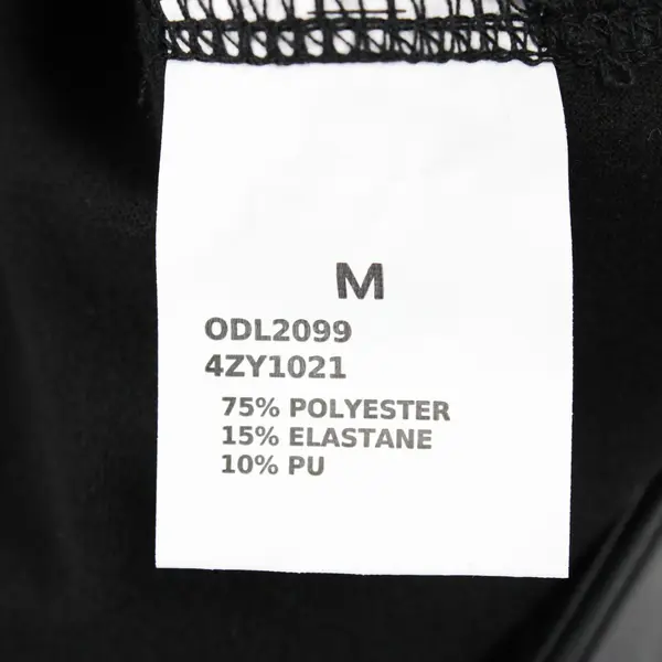 CHICME Women's Faux Leather Leggings Black Size M