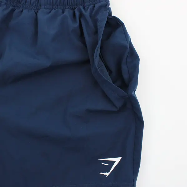 Gymshark Women's Large Navy Blue Activewear Workout Shorts