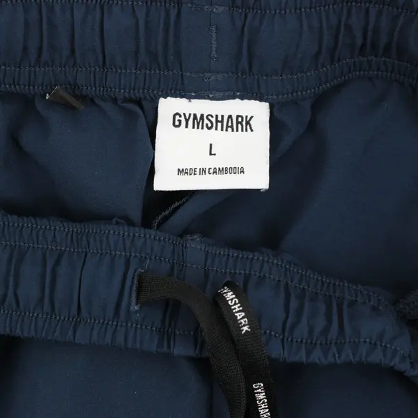Gymshark Women's Large Navy Blue Activewear Workout Shorts