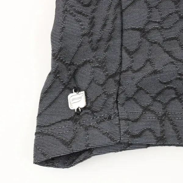 Fabletics Prisha Women's Large Gray Textured Midi Tank Sports Bra