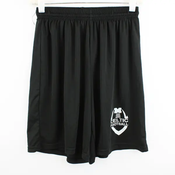A4 McNary High School Celtics Football Gym Shorts Men's Medium Black
