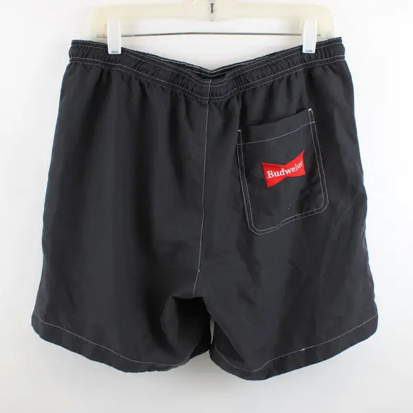 PacSun Budweiser Men's Swim Trunks Charcoal Gray Large
