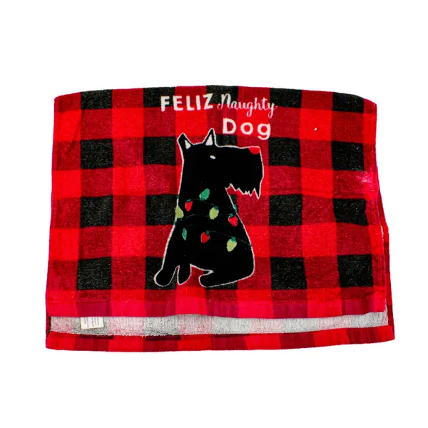 Lot of 4 Christmas Themed Hand Towels Kitchen Bathroom Decor