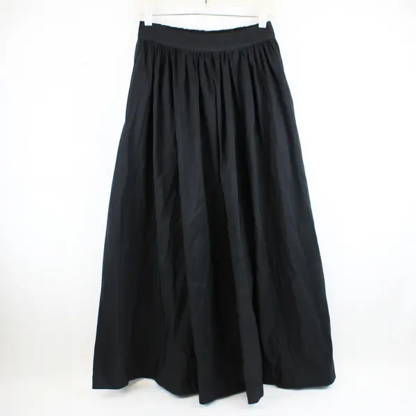 A New Day Women's Small Black A-Line Maxi Skirt