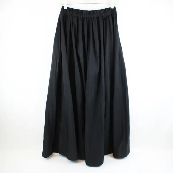 A New Day Women's Small Black A-Line Maxi Skirt