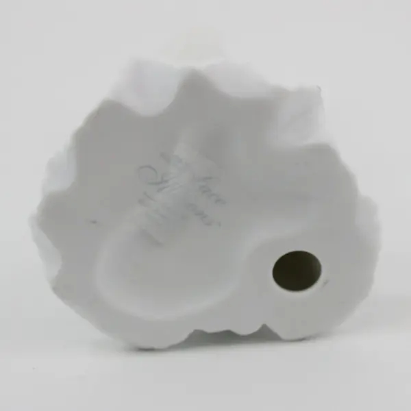 2003 Roman Inc Lace Illusions Porcelain Bride Groom Cake Topper 6.75" MPN 46517