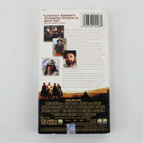 Silverado Collector's Edition VHS 1999 Columbia Pictures, #02208 