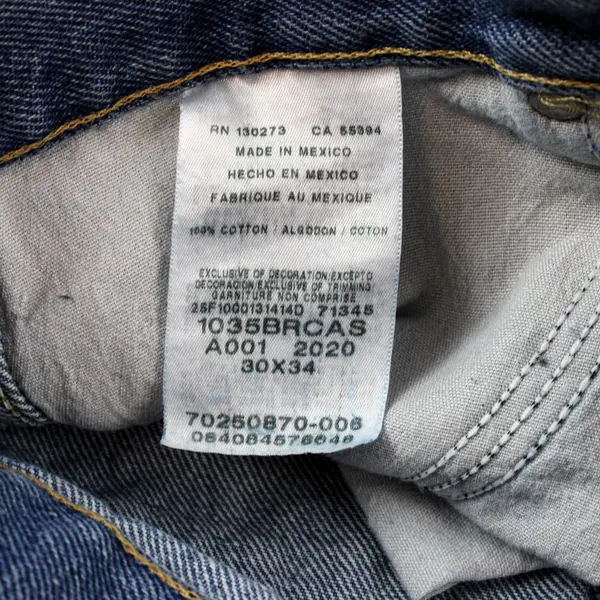 Wrangler Men's Straight Leg Jeans Medium Wash Size 30x34