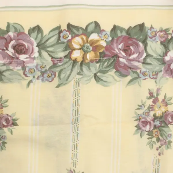 WestPoint Stevens Twin Sheet Set Floral Butter Yellow