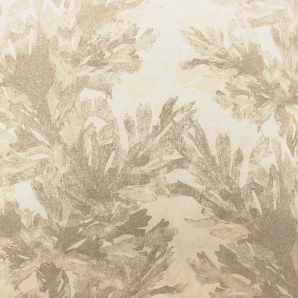 Nash & Nichol Beige Leaf Print Decorative Throw Pillow 18x18