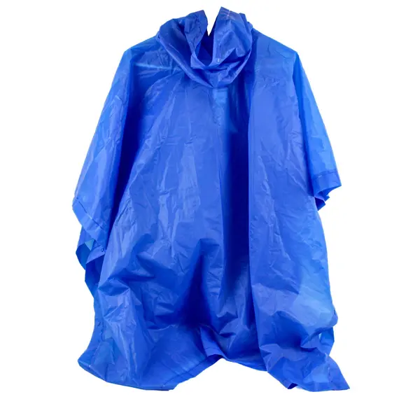 Ozark Trail Adult Blue Rain Poncho PVC-Free One Size 45x72"