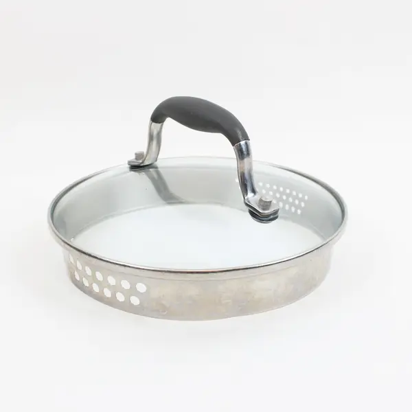 Anolon Advanced 3.5 QT Glass And Stainless Straining Pot Replacement Lid 
