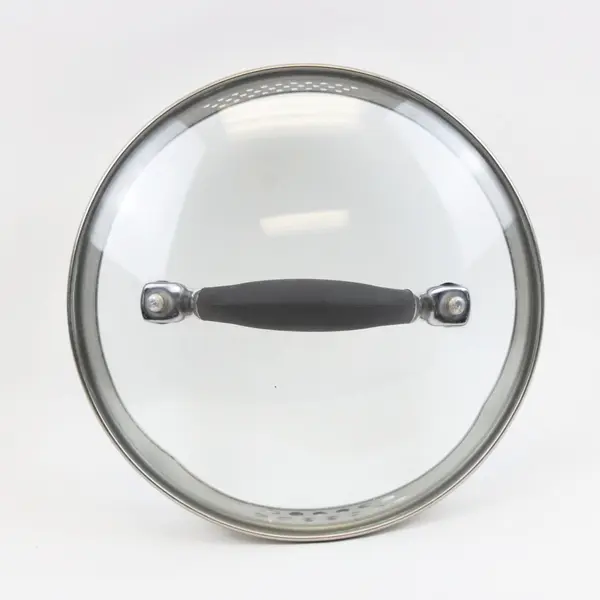 Anolon Advanced 3.5 QT Glass And Stainless Straining Pot Replacement Lid 