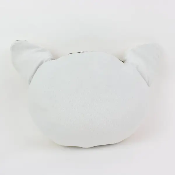Realistic Cat Face Plush Pillow Cushion Stuffed Animal 12.25 x 9.25