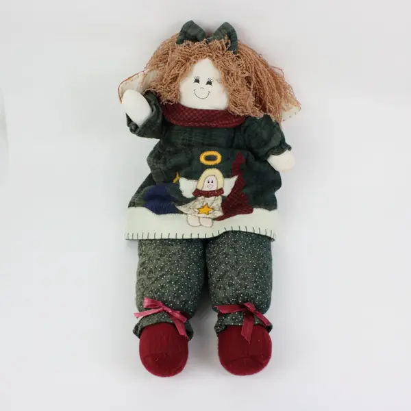 Christmas Angel Rag Doll MA-0788 Fabric Plush Holiday Decor