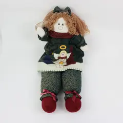 Christmas Angel Rag Doll MA-0788 Fabric Plush Holiday Decor