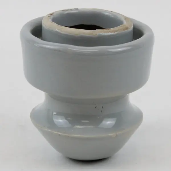 Porcelain Electrical Insulator White Glazed Ceramic