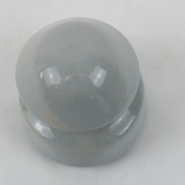 Porcelain Electrical Insulator White Glazed Ceramic