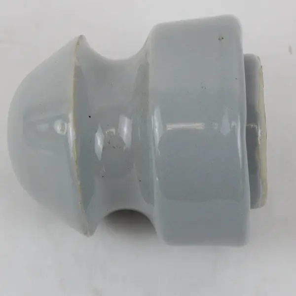 Porcelain Electrical Insulator White Glazed Ceramic