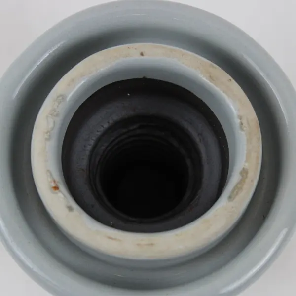 Porcelain Electrical Insulator White Glazed Ceramic